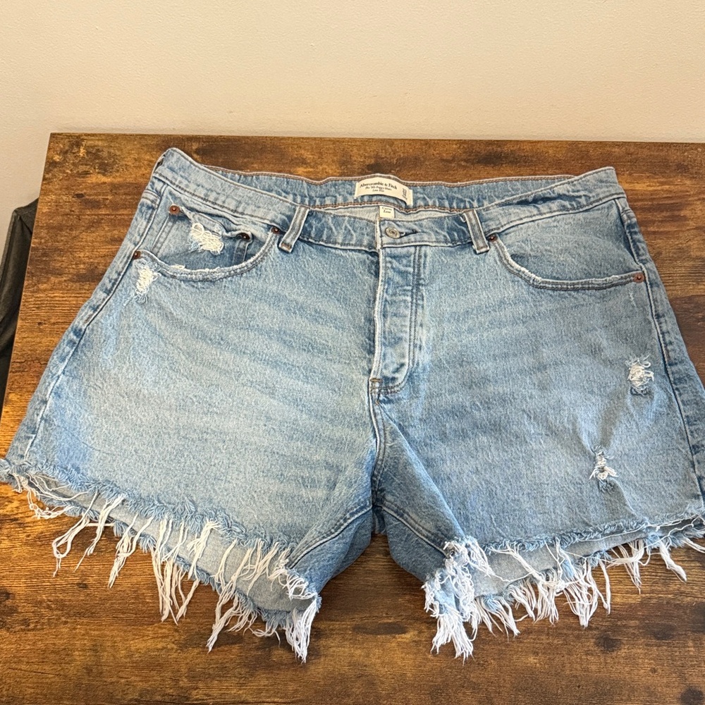 Abercrombie & Fitch Curve Love “The 90’s Baggy Short”